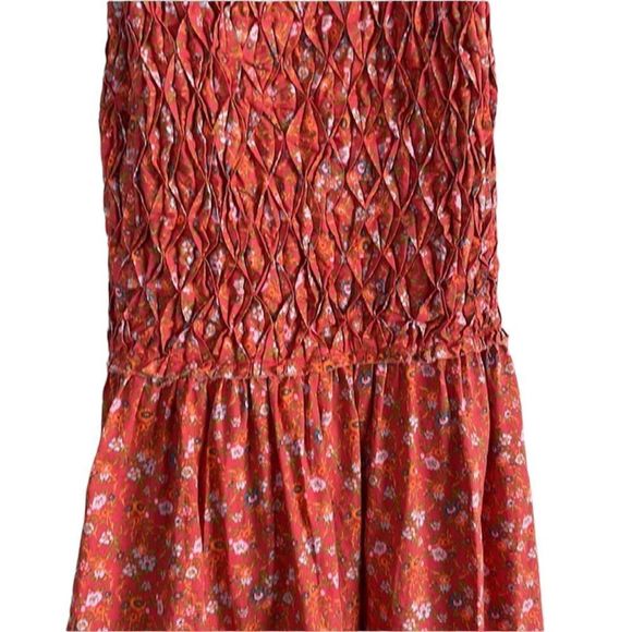 Free People Petunia Sleeveless Minidress Poppy Combo - Picture 8 of 9